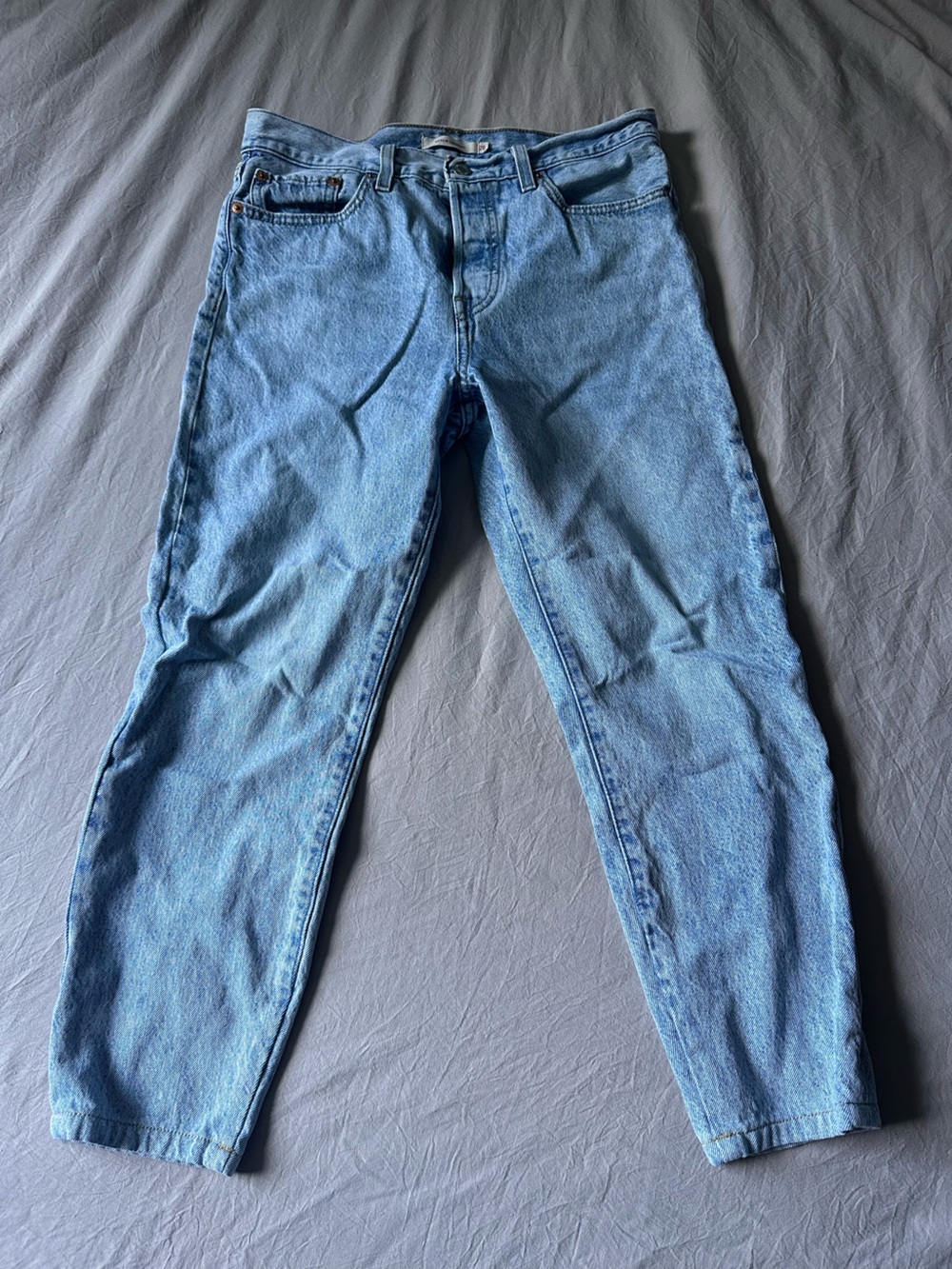 Levi's Women's Light Blue Wedgie Straight Jeans